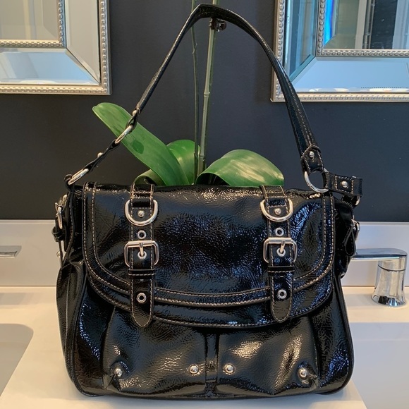 New - Nine West Patent  Bag - Picture 1 of 12